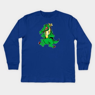 Jerry’s Alligator Kids Long Sleeve T-Shirt